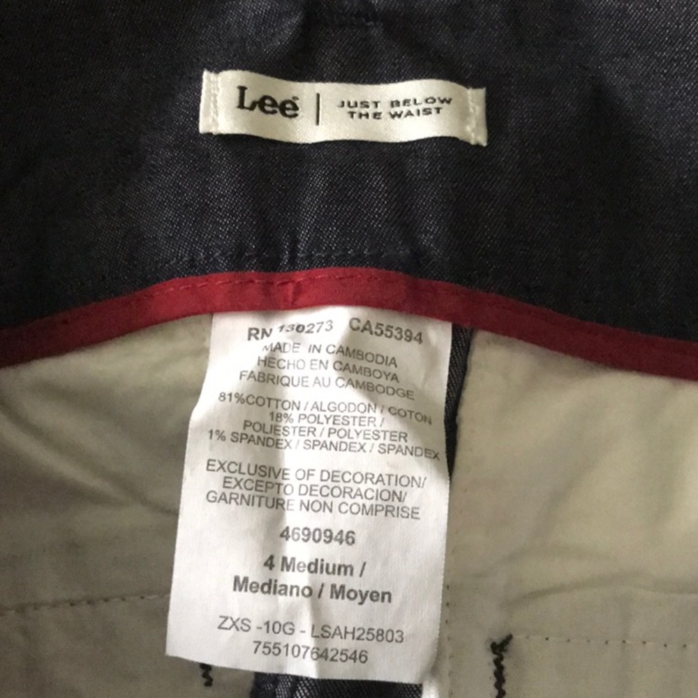 NWT Capri size 4 Lee indigo - Picture 3 of 8